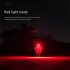Portable Mini Cob Led Headlight Usb Charging Head mounted Flashlight Torch Outdoor Fishing Light red