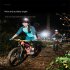 Portable Mini Cob Led Headlight Usb Charging Head mounted Flashlight Torch Outdoor Fishing Light red