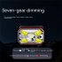 Portable Mini Cob Led Headlight Usb Charging Head mounted Flashlight Torch Outdoor Fishing Light red