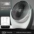 Portable Mini Electric Fan 2 Levels Adjustable 210 Wide Angle Mute Cooling Fan For Offices Home Picnics gold