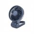 Portable Mini Fan Built in 2000mah Battery Outdoor Handheld Folding Usb Desk Fan Air Cooler For Home Office White