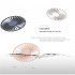 Portable Mini Fan Built in 2000mah Battery Outdoor Handheld Folding Usb Desk Fan Air Cooler For Home Office White
