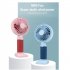 Portable Mini Fan Handheld Usb Rechargeable Cooling Fan Air Cooler Household Electrical Appliances blue