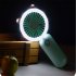 Portable Mini Fan Usb Rechargeable Handheld 3 Speeds Cooling Fan Night Light Random Color bear