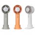 Portable Mini Handheld Fan 3 Speeds 2200mah Battery Usb Rechargeable Cooling Fan For Work Travel Sports orange