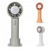 Portable Mini Handheld Fan 3 Speeds 2200mah Battery Usb Rechargeable Cooling Fan For Work Travel Sports orange