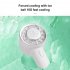 Portable Mini Handheld Fan 3 Speeds 2200mah Battery Usb Rechargeable Cooling Fan For Work Travel Sports blue