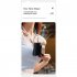 Portable Mini Hanging Fan 4 Level Usb Charging Mute Digital Display Electric Fan for Work Travel Sports Cooking Black