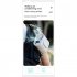 Portable Mini Hanging Fan 4 Level Usb Charging Mute Digital Display Electric Fan for Work Travel Sports Cooking Black