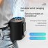 Portable Mini Hanging Fan 4 Level Usb Charging Mute Digital Display Electric Fan for Work Travel Sports Cooking Black