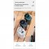 Portable Mini Hanging Fan 4 Level Usb Charging Mute Digital Display Electric Fan for Work Travel Sports Cooking Black