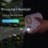 Portable Mini Hanging Fan 4 Level Usb Charging Mute Digital Display Electric Fan for Work Travel Sports Cooking Black