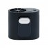 Portable Mini Hanging Fan 4 Level Usb Charging Mute Digital Display Electric Fan for Work Travel Sports Cooking Black