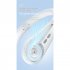 Portable Mini Hanging Neck Fan Double Motor 4000 Rpm Leafless Rechargeable Usb Cooling Fan Electric Fan Pink