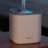 Portable Mini Humidifier  Colorful USB Personal Air Humidifier With 3L Water Tank  2 Mist Modes  Super Quiet  Double Spray Port Essential Oil Aromatherapy Diffu