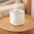 Portable Mini Humidifier  Colorful USB Personal Air Humidifier With 3L Water Tank  2 Mist Modes  Super Quiet  Double Spray Port Essential Oil Aromatherapy Diffu