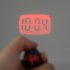 Portable Mini LED Digital Time Projection Clock for Kids Bedroom black