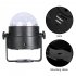 Portable Mini LED Disco Ball Light Remote Control RGB Party Lamp 7 Colors Sound Actived Crystal Magic Stage Light for Parties  KTV  Club