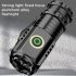 Portable Mini LED Mini Flashlight With Clip Super Bright Strong Light Aluminum Alloy Outdoor Emergency Lighting Tool  8 x 3CM  Magnetic   data cable  battery