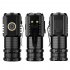 Portable Mini LED Mini Flashlight With Clip Super Bright Strong Light Aluminum Alloy Outdoor Emergency Lighting Tool  8 x 3CM  Magnetic   data cable  battery