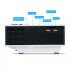 Portable Mini LED Projector WIFI Wireless Miracast DLNA Airplay Home Video Game Projector
