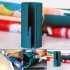 Portable Mini Sliding Wrapping Paper  Cutter Craft Gift Seconds Wrap Paper Cutting Christmas White colorful package