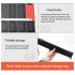 Portable Mini Table Outdoor Camping Foldable Lightweight Aluminum Alloy Coffee Desk with Carry Bag red and black