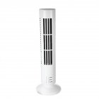 Portable Mini USB Tower Fan for Laptop Bladeless Home Office Tabletop Cooling Fan white 330 110mm