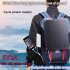 Portable Mobile Power Solar Charger 5V Outdoor Emergency Backpack Solar Charging Plate Dark gray