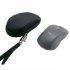 Portable Mouse Hard Travel Case Zipper Protective Organizer Box Compatible For Logitech Mx M650l Wireless Mouse black