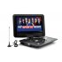 Portable Multimedia DVD player with a 10 inch swivel screen makes multimedia entertainment easy to transport anywhere due to a convenient and compact size