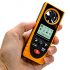 Portable Multipurpose Anemometer is an essential tool temperature  humidity  wind chill  dew point  atmospheric pressure  altitude  illuminance and  wind speed