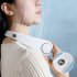 Portable Neck Fan 360  Cooling Hanging Fan USB Rechargeable 3000mAh Small Handheld Fan For Camping Office Travel Purple