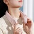 Portable Neck Fan 360  Cooling Hanging Fan USB Rechargeable 3000mAh Small Handheld Fan For Camping Office Travel Purple