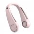 Portable Neck Fan 360  Cooling Hanging Fan USB Rechargeable 3000mAh Small Handheld Fan For Camping Office Travel Purple