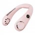Portable Neck Fan Bladeless Usb Rechargeable Wearable Head Fan Hands free Mini Cooler For Outdoor Sports Travel Dark night green