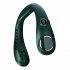 Portable Neck Fan Bladeless Usb Rechargeable Wearable Head Fan Hands free Mini Cooler For Outdoor Sports Travel Dark night green