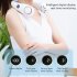 Portable Neck Fan Bladeless Usb Rechargeable Wearable Head Fan Hands free Mini Cooler For Outdoor Sports Travel Dark night green