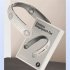 Portable Neck Fan Usb Rechargeable Low Noise Leafless Cooling Fan Air Cooler Wearable Neckband Fans A306 green