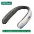 Portable Neck Fan Usb Rechargeable Low Noise Leafless Cooling Fan Air Cooler Wearable Neckband Fans A306 pink