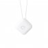 Portable Necklace Air Purifier Remove Formaldehyde PM2 5 Anion Air Freshener Square  white 