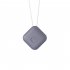 Portable Necklace Air Purifier Remove Formaldehyde PM2 5 Anion Air Freshener Square  Gray 