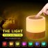 Portable Night Light Adjustable Brightness Usb Rechargeabl Eye Protection Table Lamp Bedside Lamps RGB