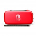 Portable Oled Storage Bag Lightweight Durable Case Built-in 10 Game Card Slots Game Accessories For Nintendo Switch Red