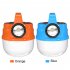 Portable Outdoor Camping Light  Rechargeable 1200mAh Battery Solar Powered And USB Charging  Outdoor Camping Hanging Tent Lamp With Adjustable Brightness Blue S