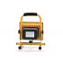 Portable Outdoor Flood Light and Camping Light with 30W  2550lm  Rotates 360 Degrees  IP65 Waterproof  Built in Battery