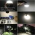Portable Outdoor Led Camping Lantern Dimmable Emergency  Lamp Usb Rechargeable Light Black orange