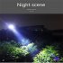Portable Outdoor Led Headlight Power Display Type c Charging Sensor Night Running Lamps White