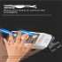 Portable Outdoor Led Headlight Power Display Type c Charging Sensor Night Running Lamps Black