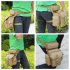 Portable Outdoor Leg Bag Multi purpose Oxford Cloth Fishing Backpack For Mountaineering Fishing Cycling ACU camouflage